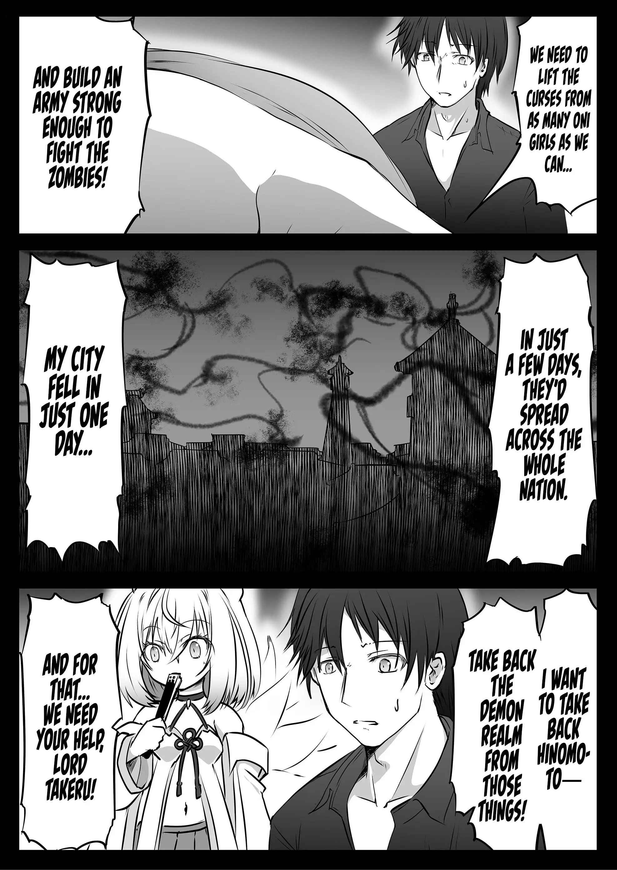 ZOMBIE vs Onimusume Chapter 7 page 3 - 