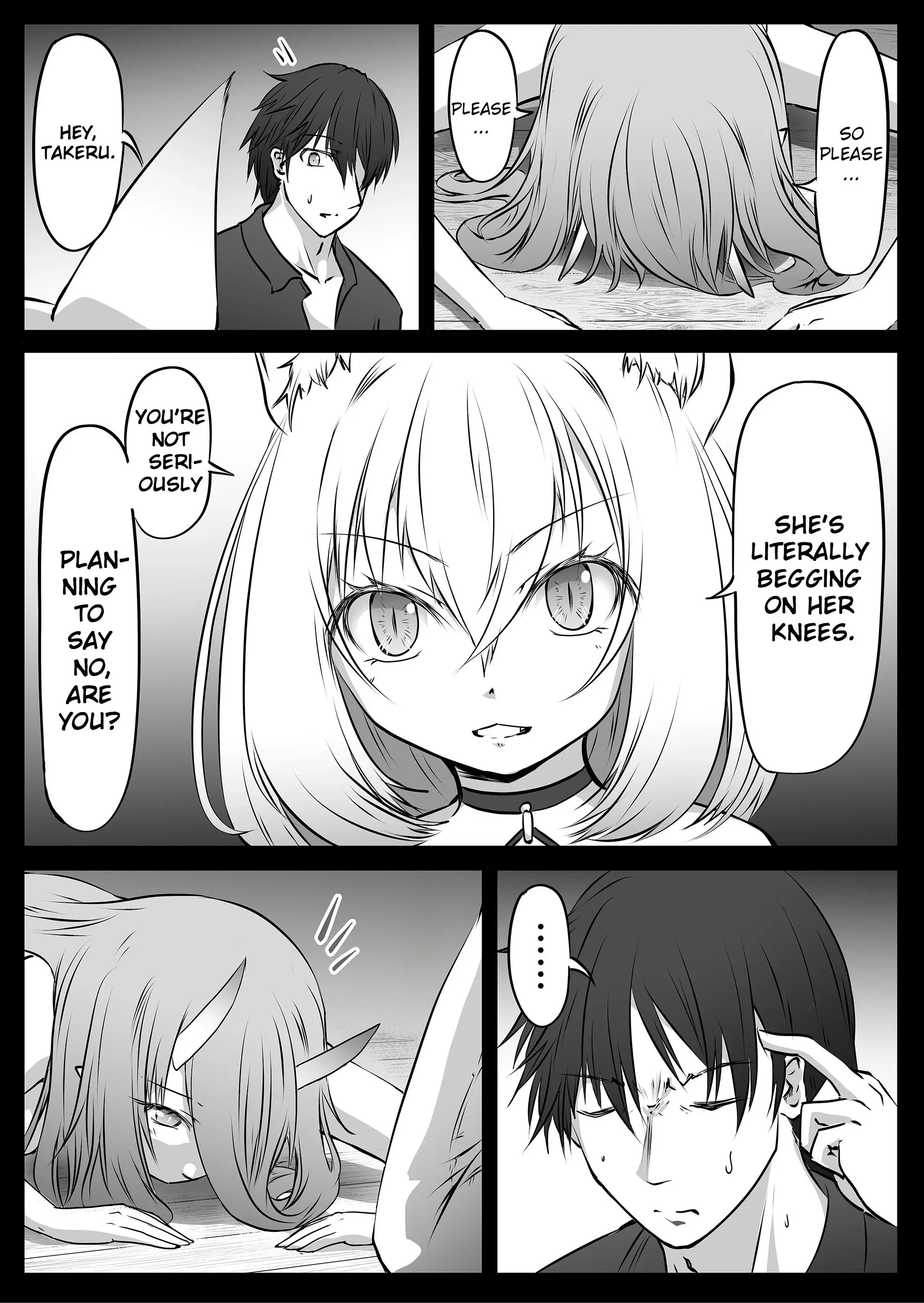ZOMBIE vs Onimusume Chapter 7 page 4 - 