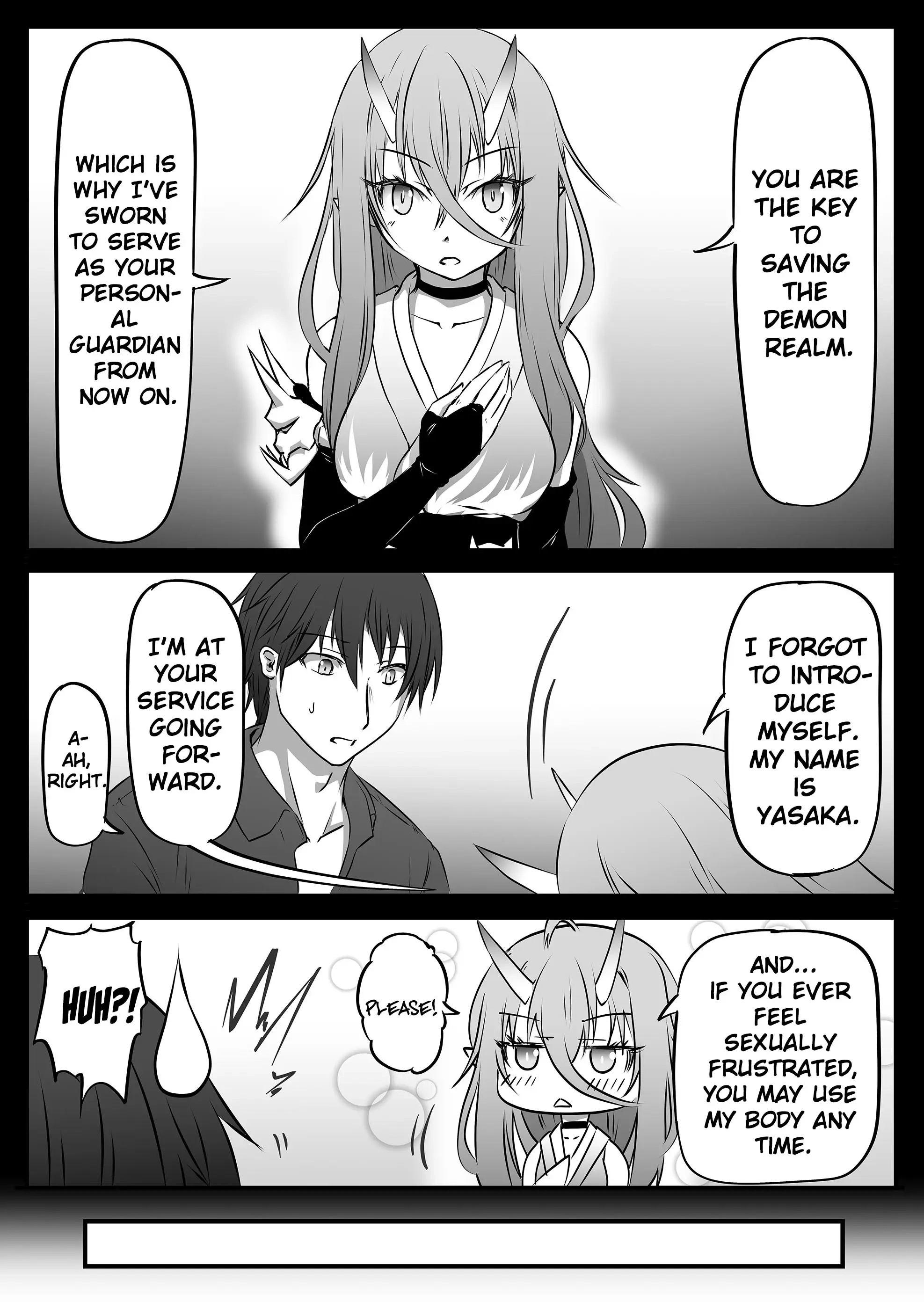 ZOMBIE vs Onimusume Chapter 7 page 8 - 